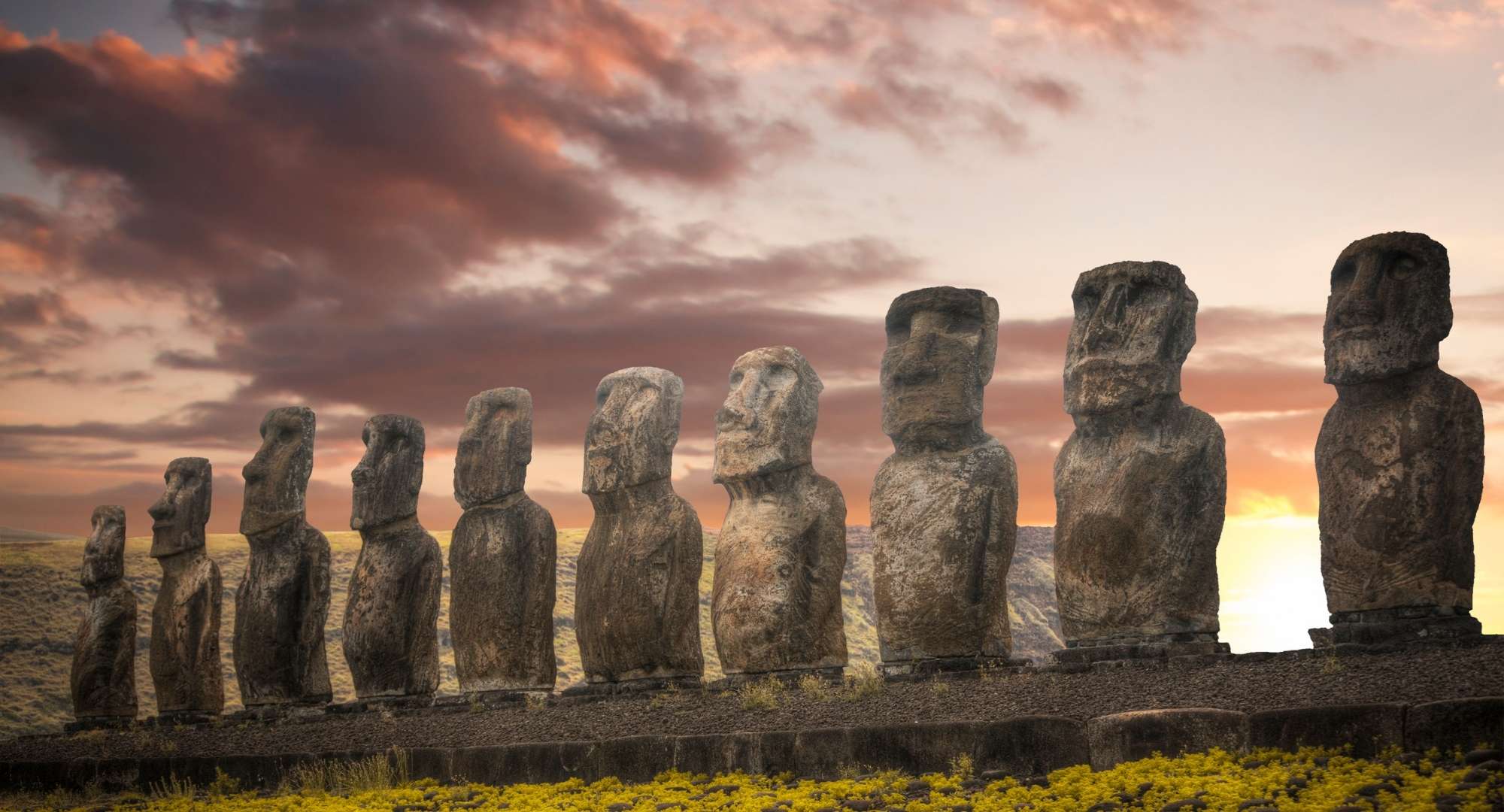 Rapa Nui Sunset